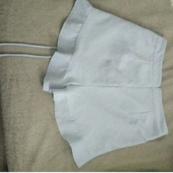 Sky Blue Women's Ruched Skorts - Picture 4 of 5